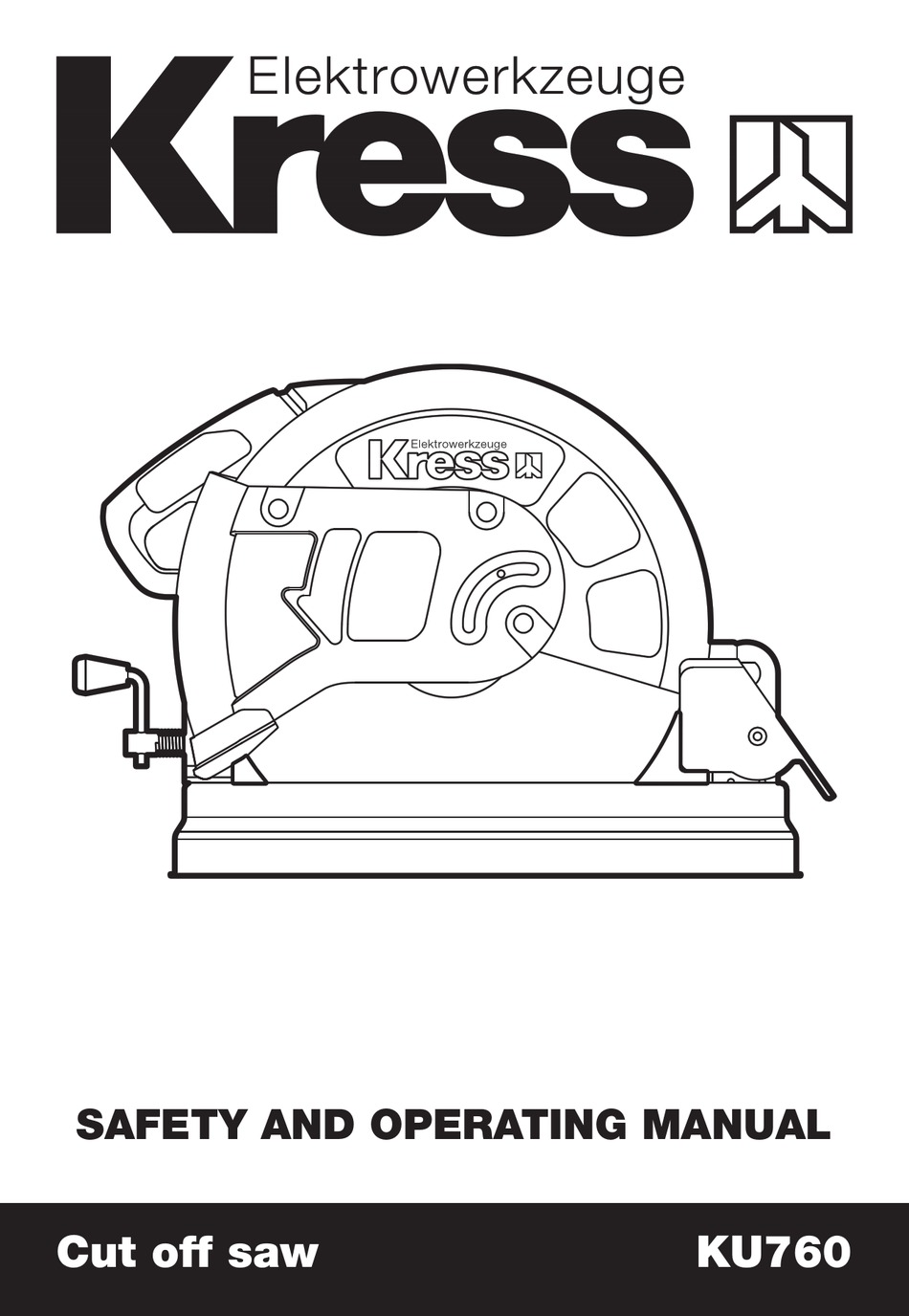 KRESS KU760 SAFETY AND OPERATING MANUAL Pdf Download ManualsLib