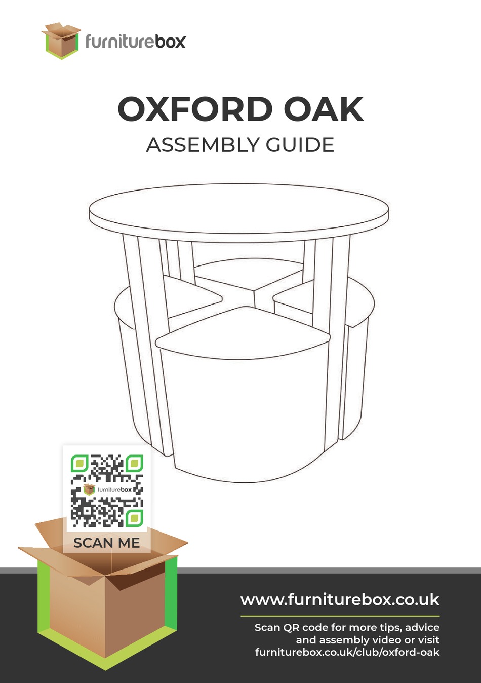 FURNITUREBOX OXFORD OAK ASSEMBLY MANUAL Pdf Download ManualsLib
