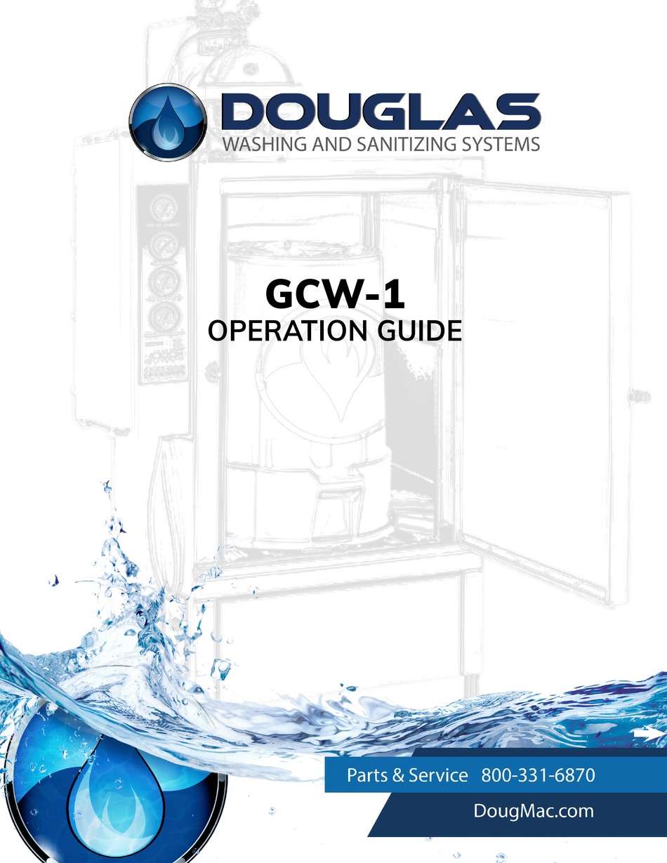 DOUGLAS GCW1 OPERATION MANUAL Pdf Download ManualsLib