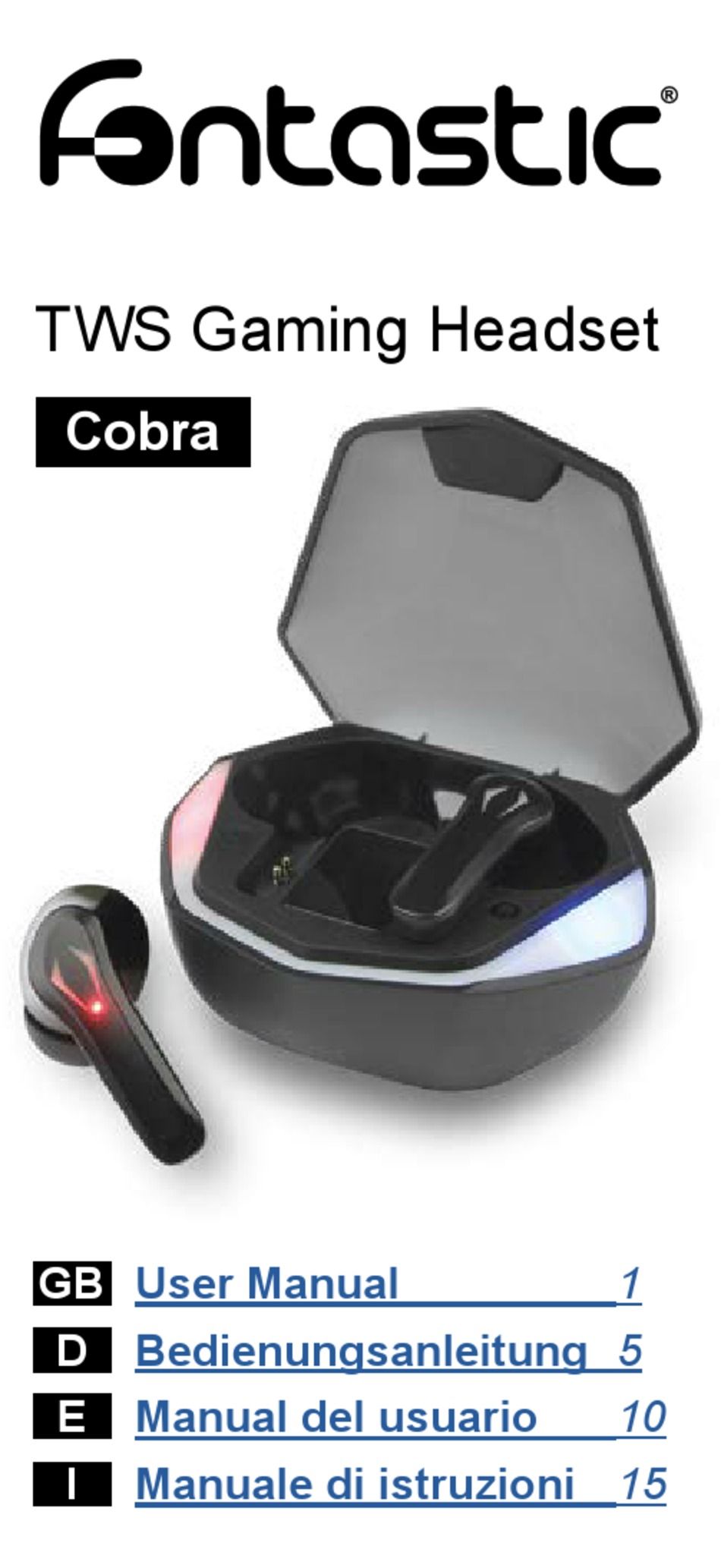 FONTASTIC COBRA USER MANUAL Pdf Download ManualsLib