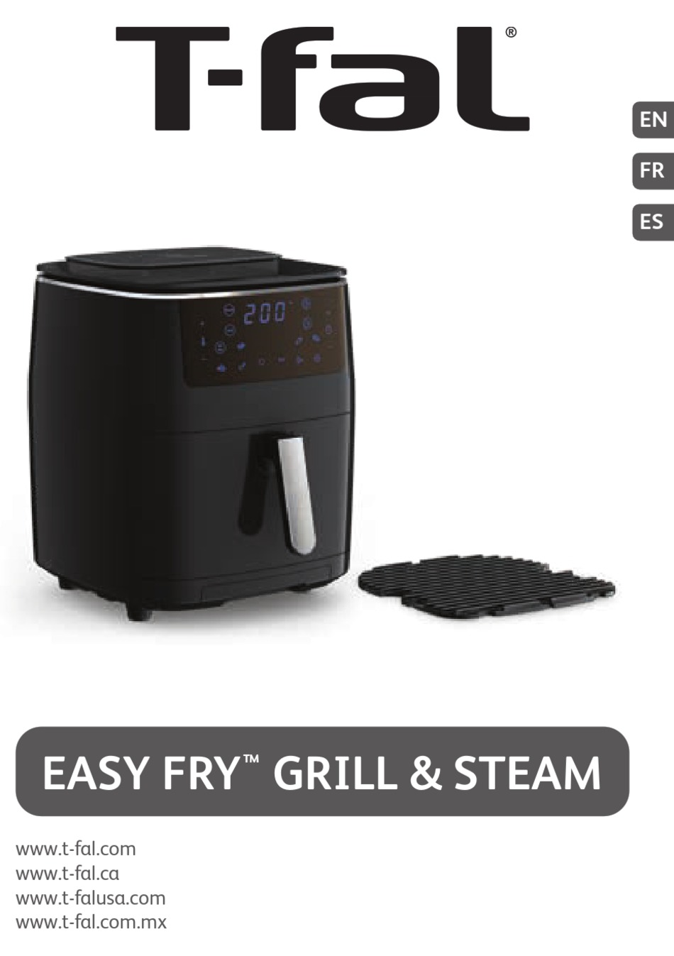 TFAL EASY FRY GRILL & STEAM MANUAL Pdf Download ManuaLib