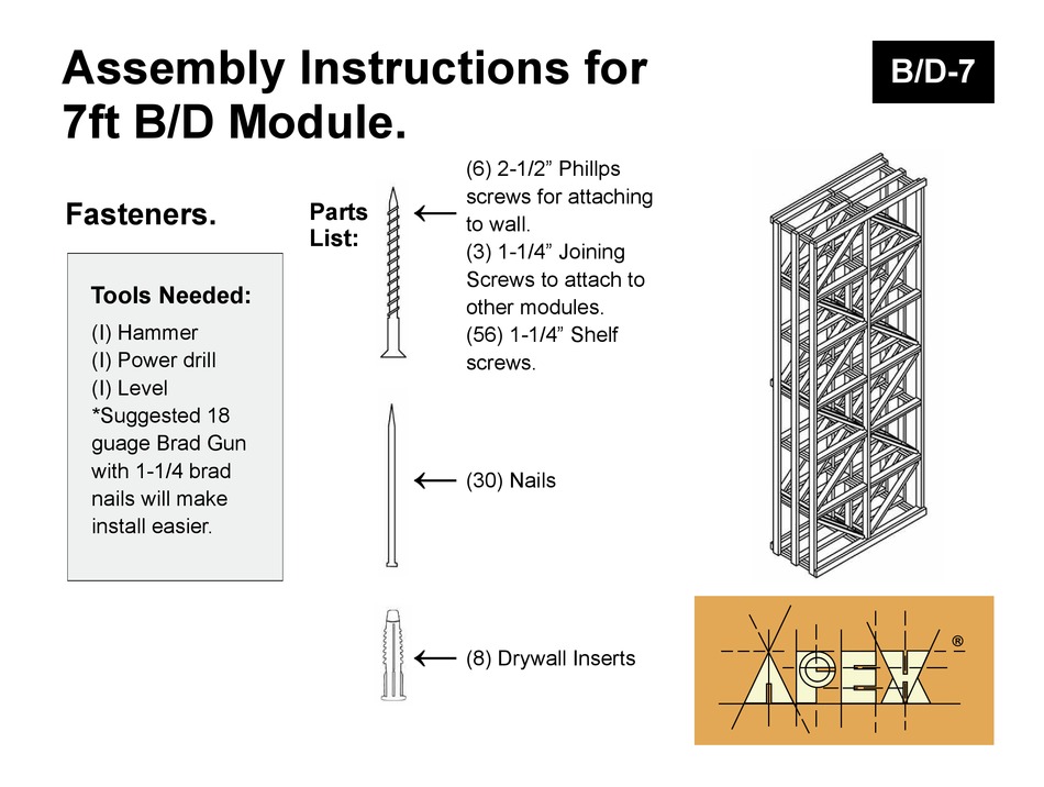 VINOTEMP B/D7 ASSEMBLY INSTRUCTIONS Pdf Download ManualsLib