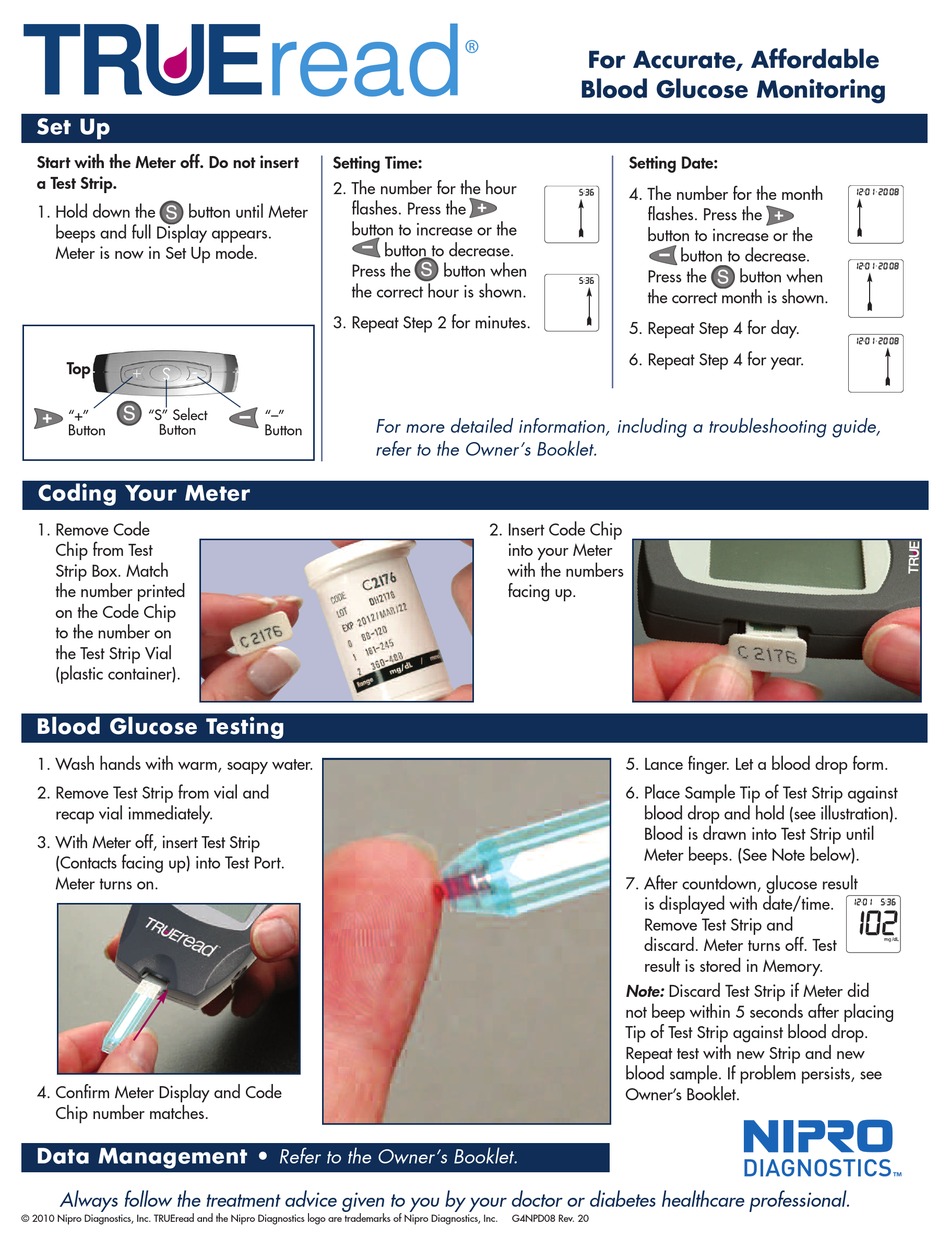 nipro-diagnostics-trividia-trueread-quick-start-manual-pdf-download