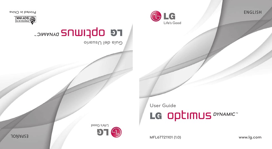 LG OPTIMUS DYNAMIC USER MANUAL Pdf Download ManualsLib
