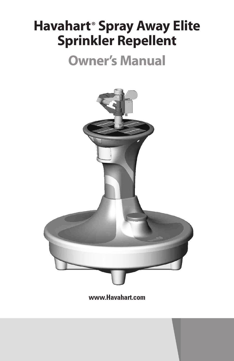 HAVAHART SPRAY AWAY ELITE OWNER'S MANUAL Pdf Download ManualsLib