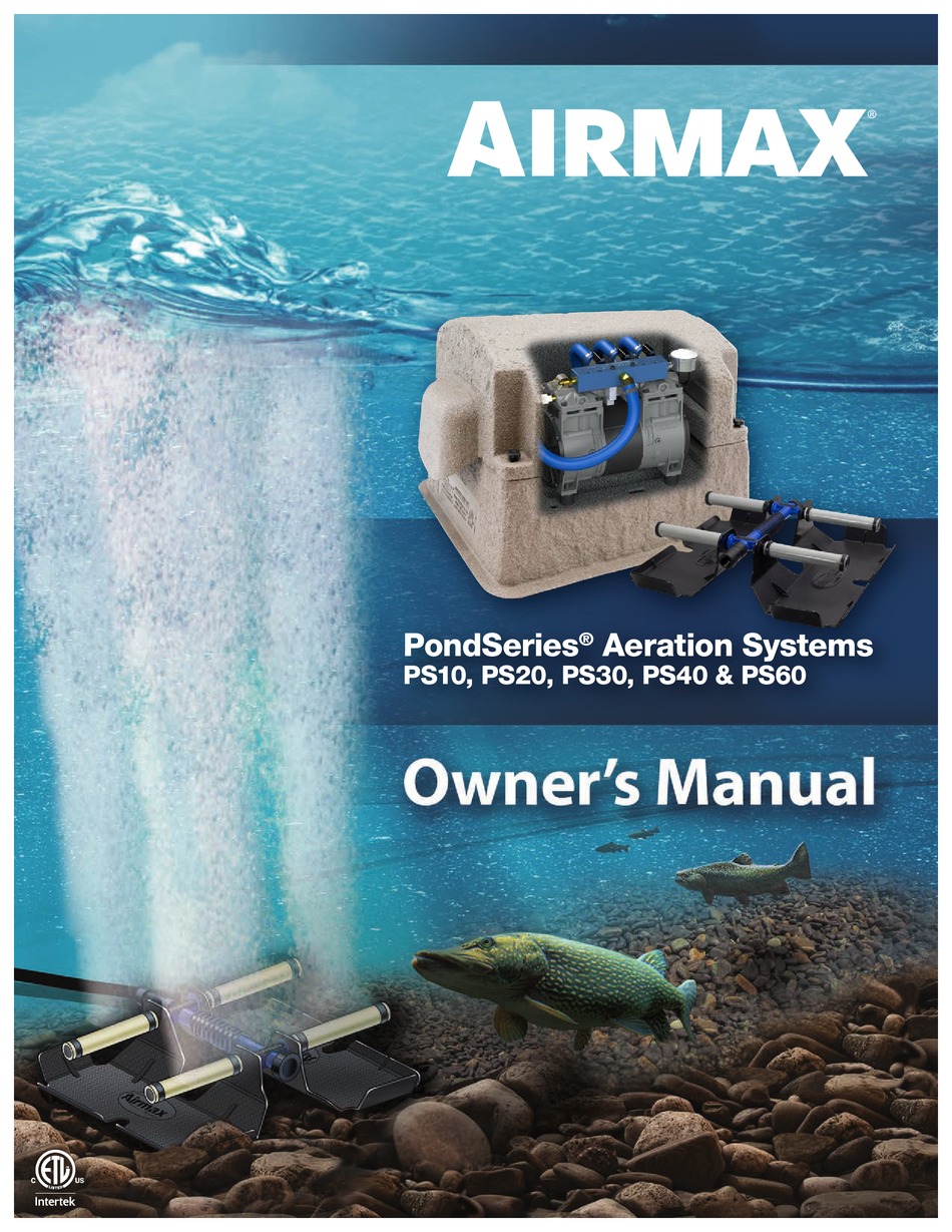 AIRMAX POND SERIES OWNER'S MANUAL Pdf Download | ManualsLib