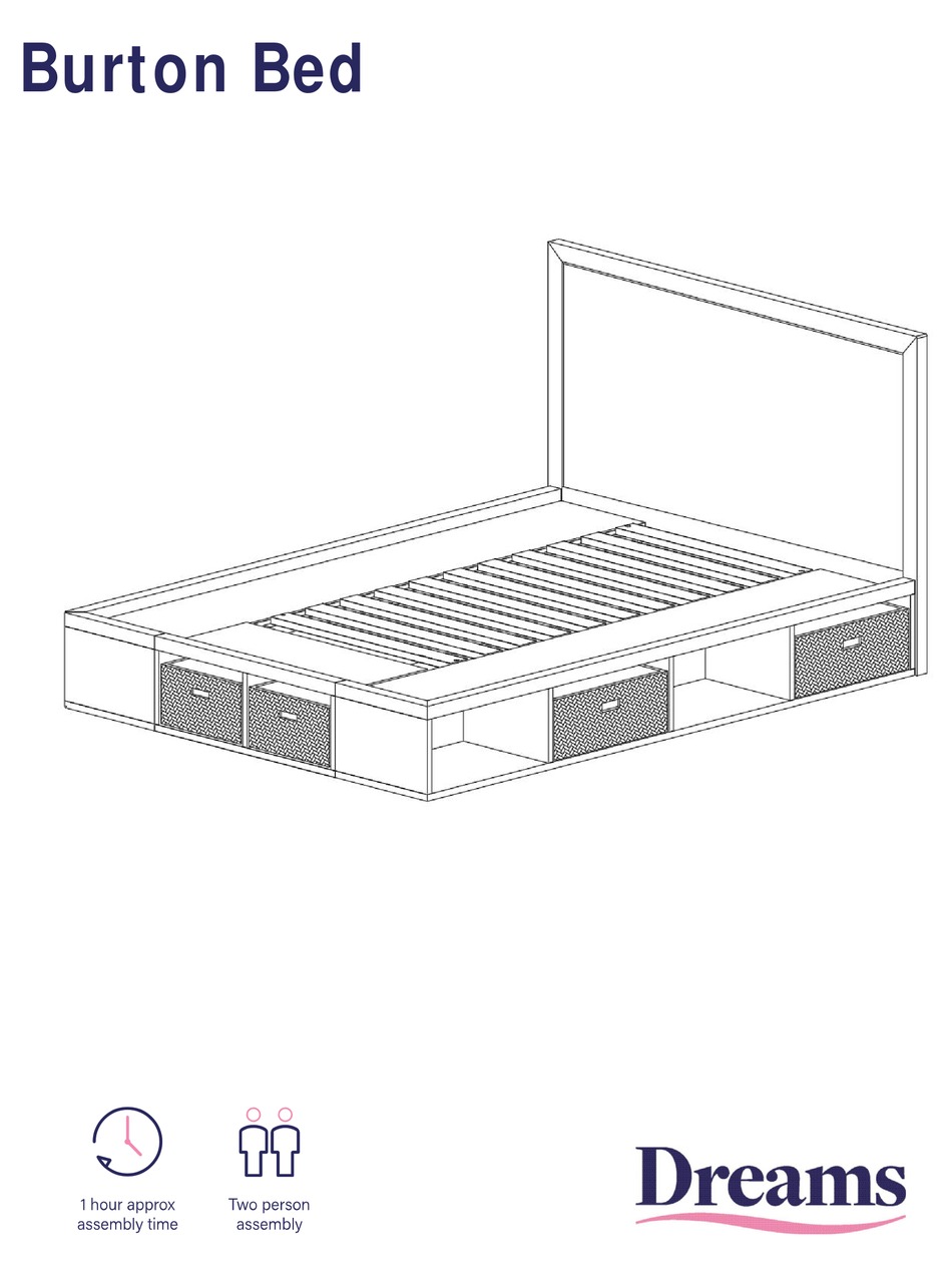 DREAMS BURTON BED ASSEMBLY INSTRUCTIONS MANUAL Pdf Download ManualsLib