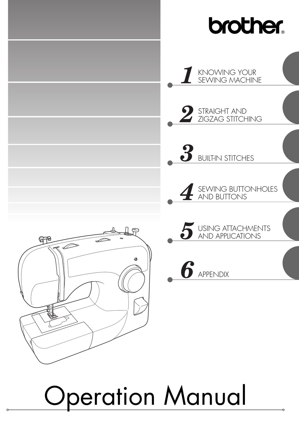 BROTHER 606 OPERATION MANUAL Pdf Download ManualsLib
