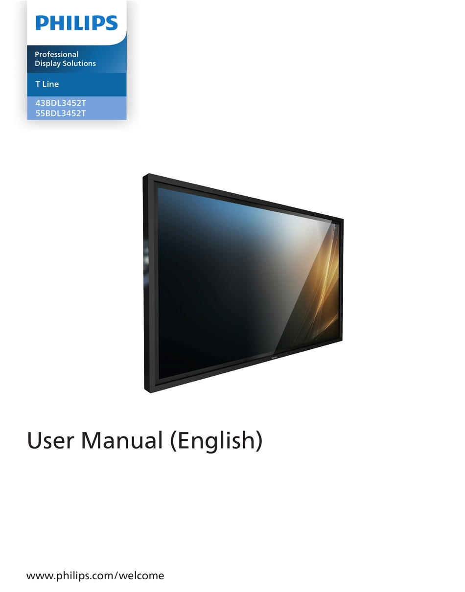 PHILIPS T SERIES USER MANUAL Pdf Download | ManualsLib