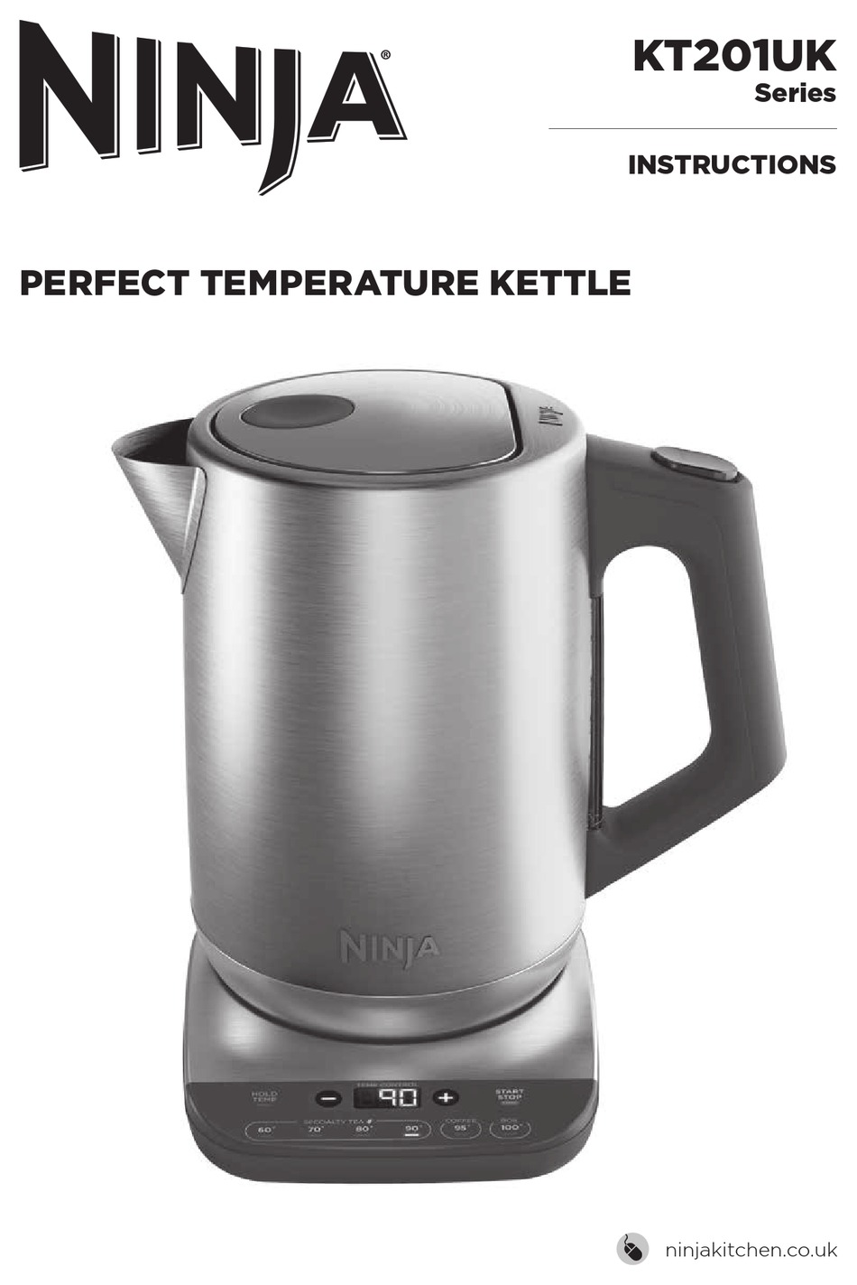 NINJA KT200 Precision Temperature Electric Kettle User Guide