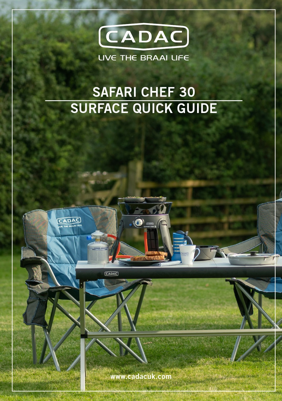 cadac safari chef 30 instructions