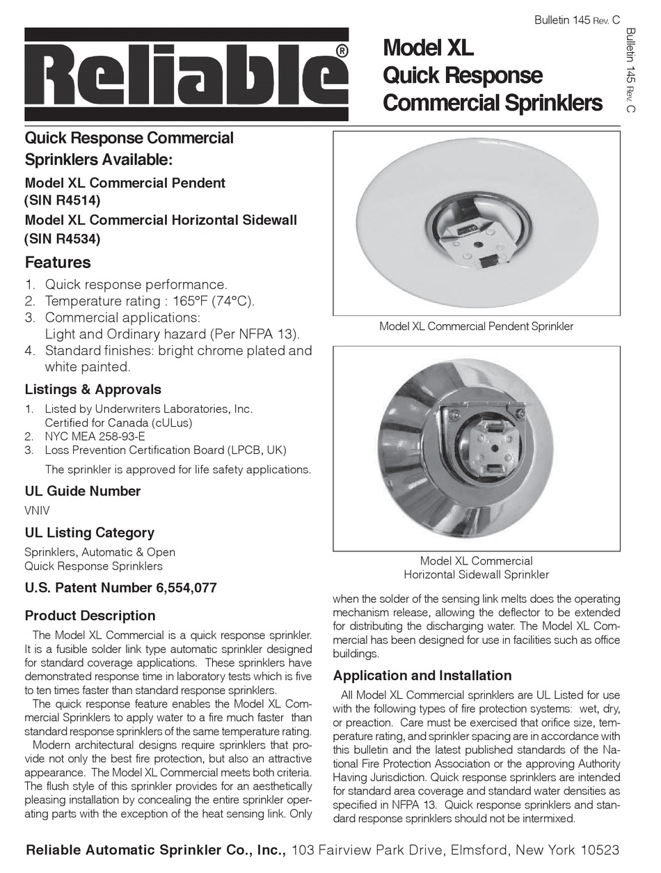 RELIABLE XL MANUAL Pdf Download ManualsLib