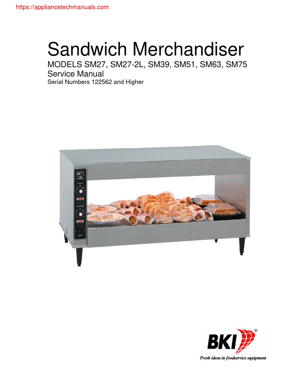 BKI SM27 SERVICE MANUAL Pdf Download ManualsLib