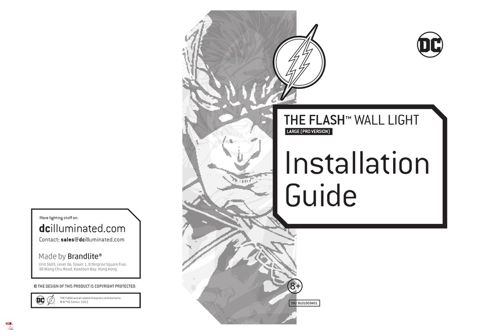 DC THE FLASH INSTALLATION MANUAL Pdf Download ManualsLib