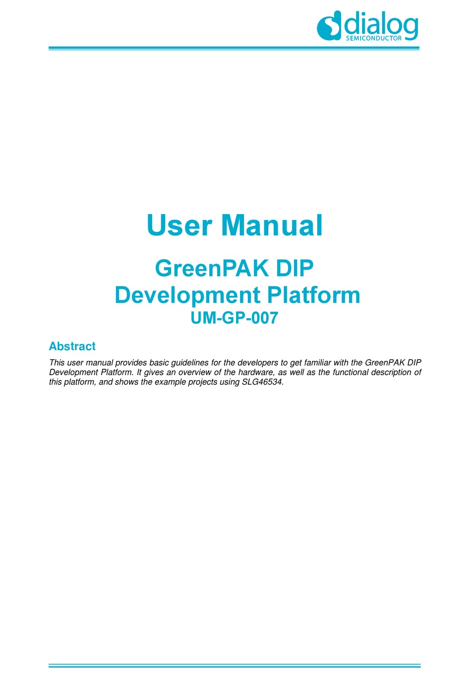 Expansion Connector; Figure 3: Breadboard With Greenpak Dip Development  Board - Dialog Semiconductor UM-GP-007 User Manual [Page 9] | ManualsLib