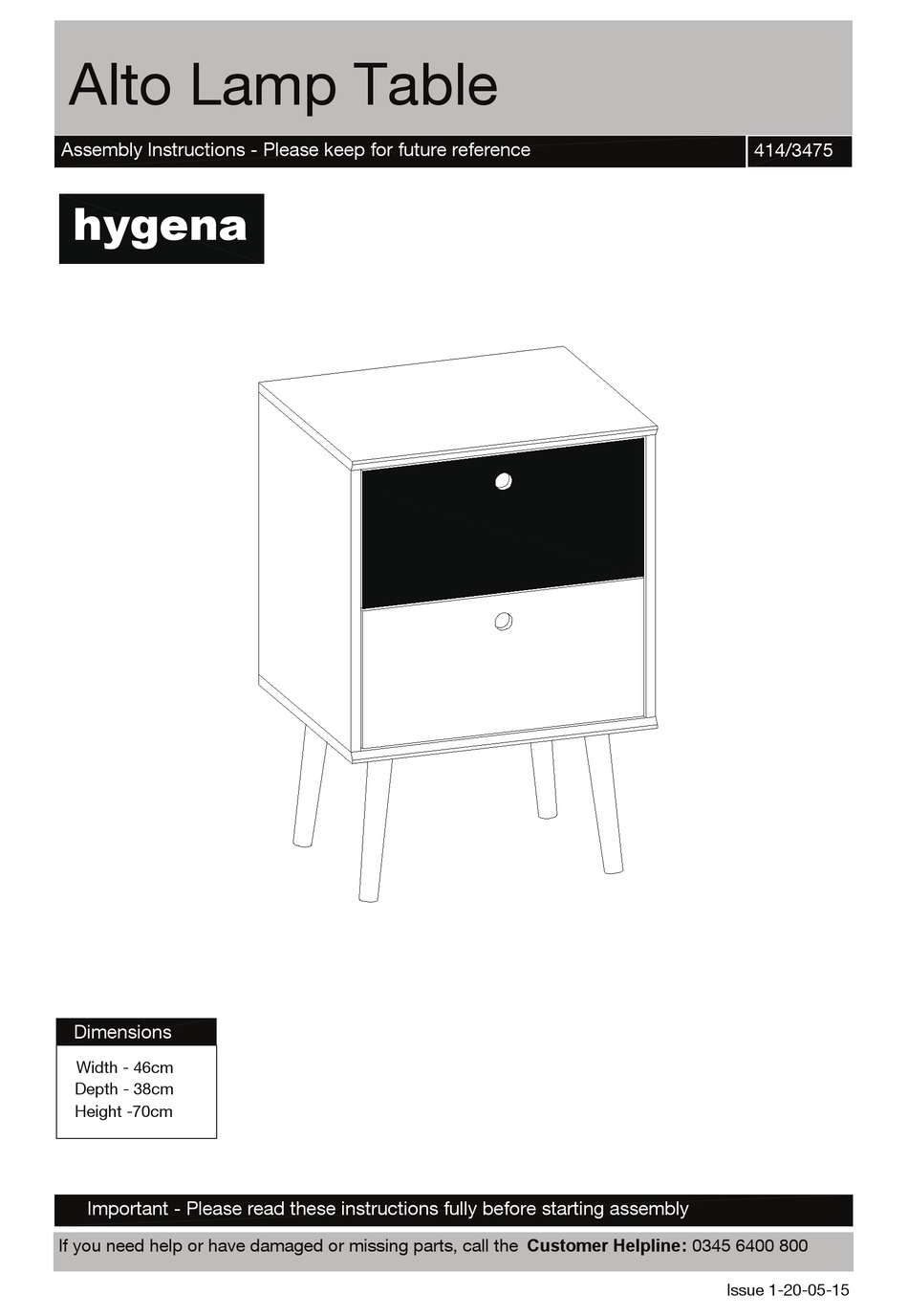 hygena-alto-414-3475-assembly-lnstructions-pdf-download-manualslib