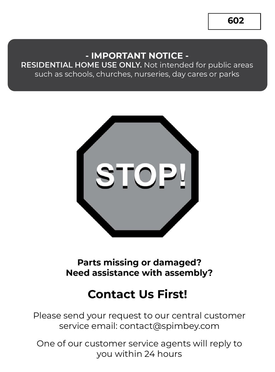 SPIMBEY 2002 ASSEMBLY AND INSTALLATION INSTRUCTIONS MANUAL Pdf Download