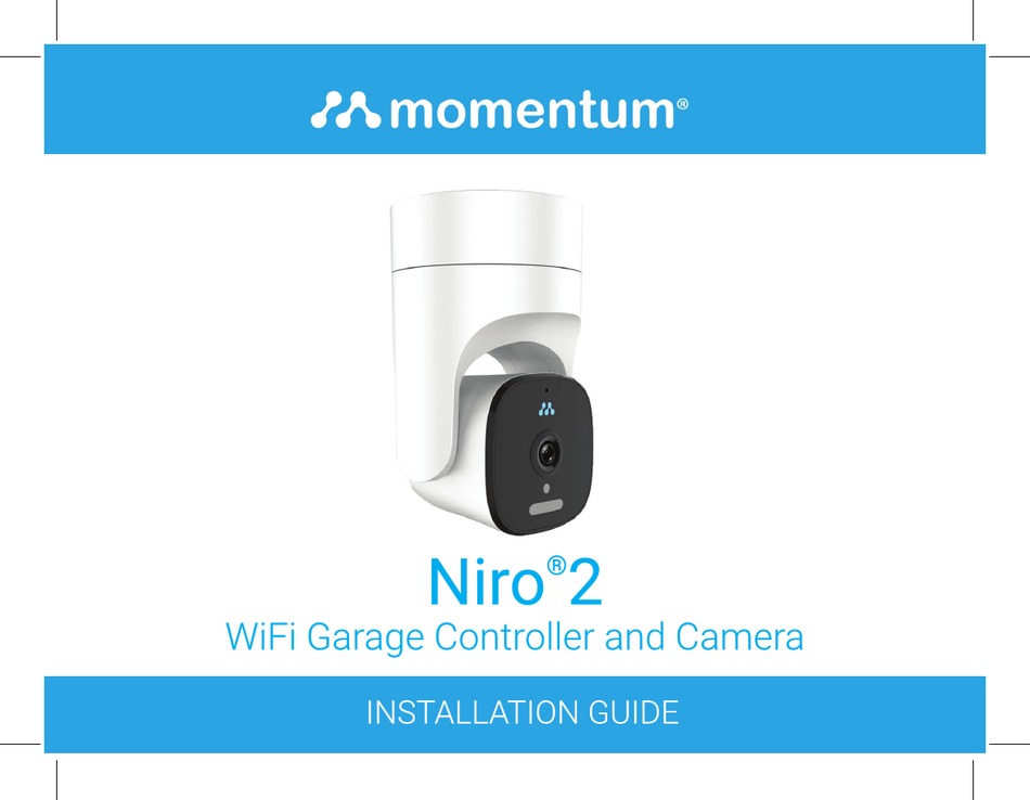 MOMENTUM NIRO 2 INSTALLATION MANUAL Pdf Download ManualsLib