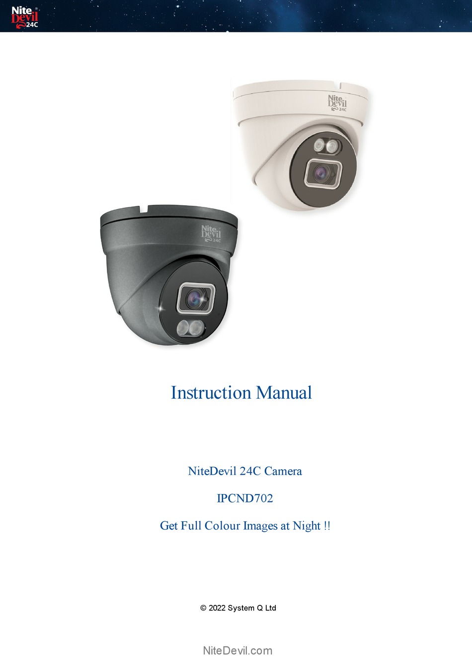 NITEDEVIL 24C INSTRUCTION MANUAL Pdf Download | ManualsLib