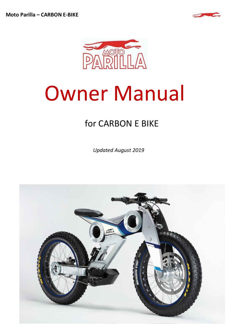 parilla carbon e bike price