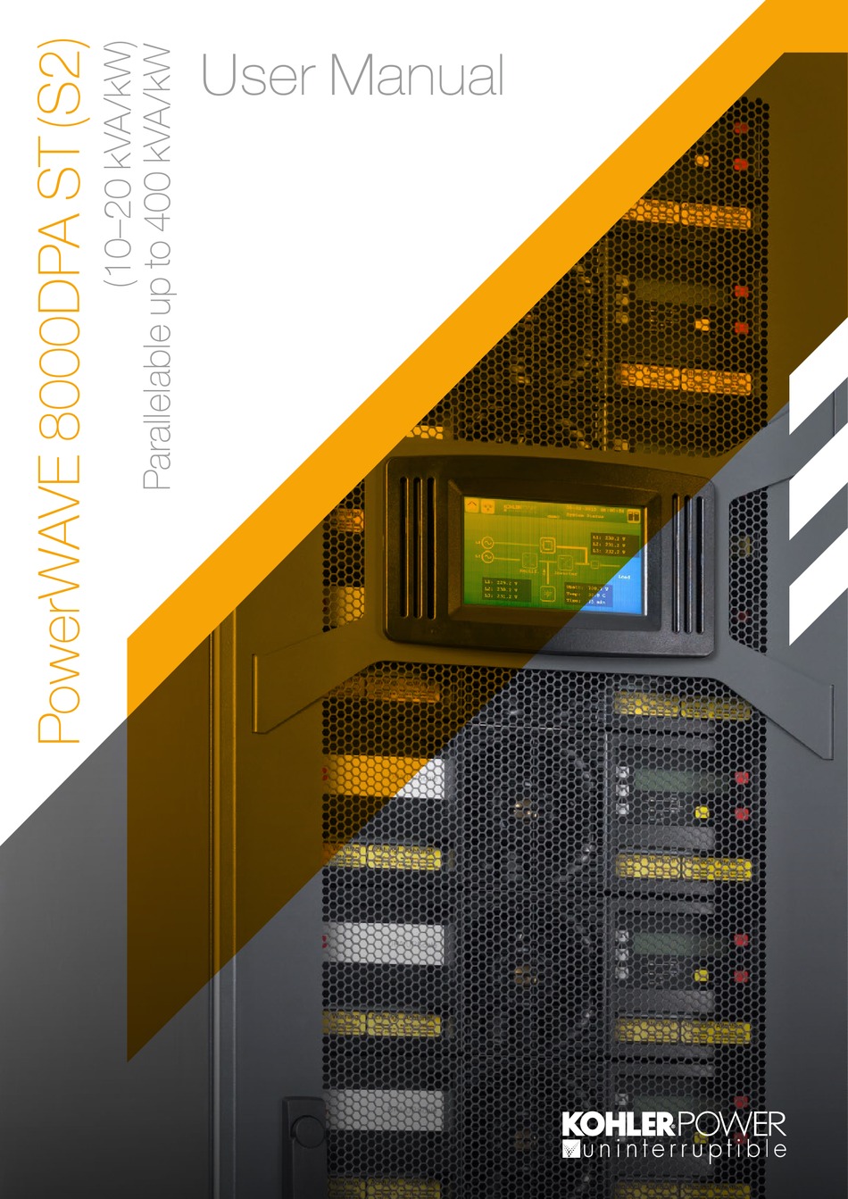 KOHLER POWERWAVE 8000DPA ST USER MANUAL Pdf Download ManualsLib