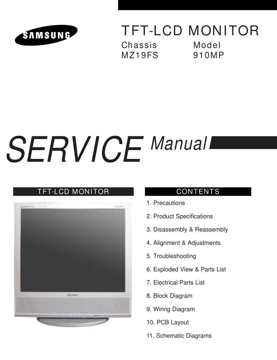 SAMSUNG 910MP SERVICE MANUAL Pdf Download | ManualsLib