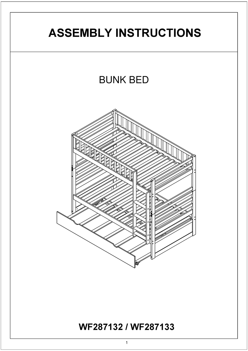 OVERSTOCK WF287132 ASSEMBLY INSTRUCTIONS MANUAL Pdf Download ManualsLib