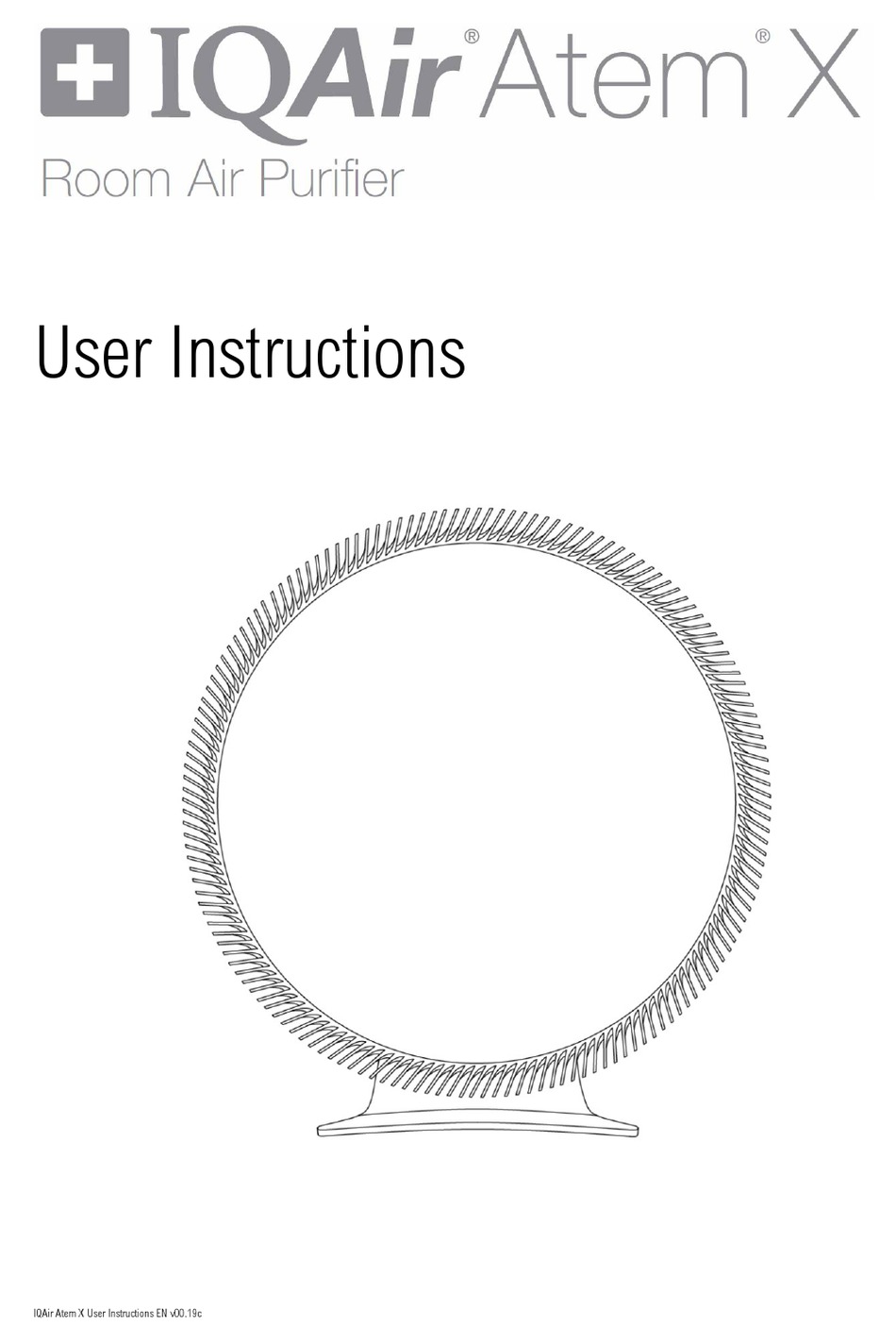 IQAIR ATEM X USER INSTRUCTIONS Pdf Download ManualsLib