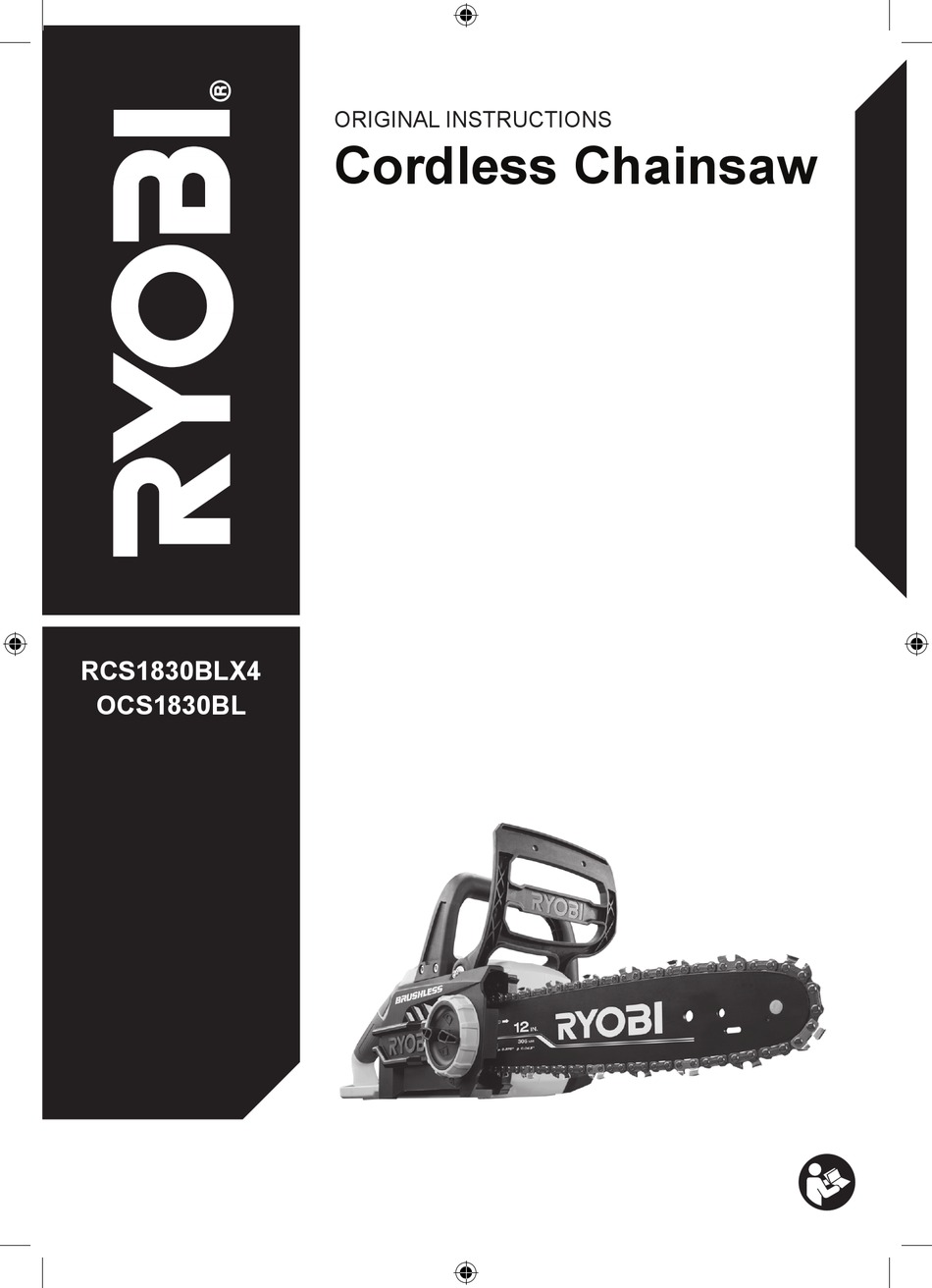 RYOBI RCS1830BLX4 ORIGINAL INSTRUCTIONS MANUAL Pdf Download ManualsLib