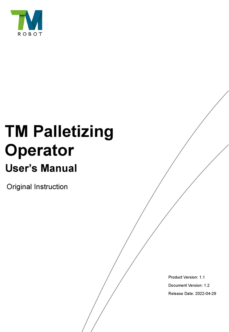 TECHMAN ROBOT TM PALLETIZING OPERATOR USER MANUAL Pdf Download | ManualsLib