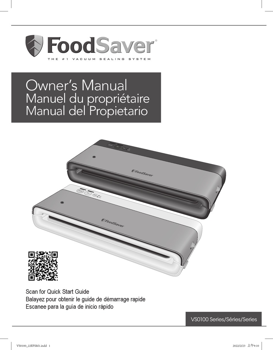 how to use foodsaver vs0100