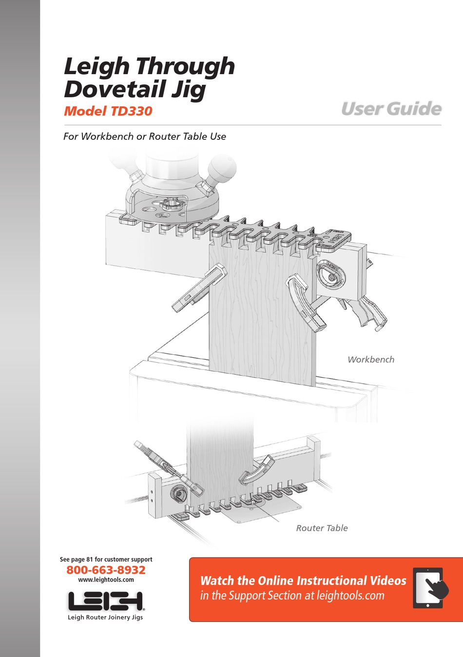 LEIGH TD330 USER MANUAL Pdf Download ManualsLib