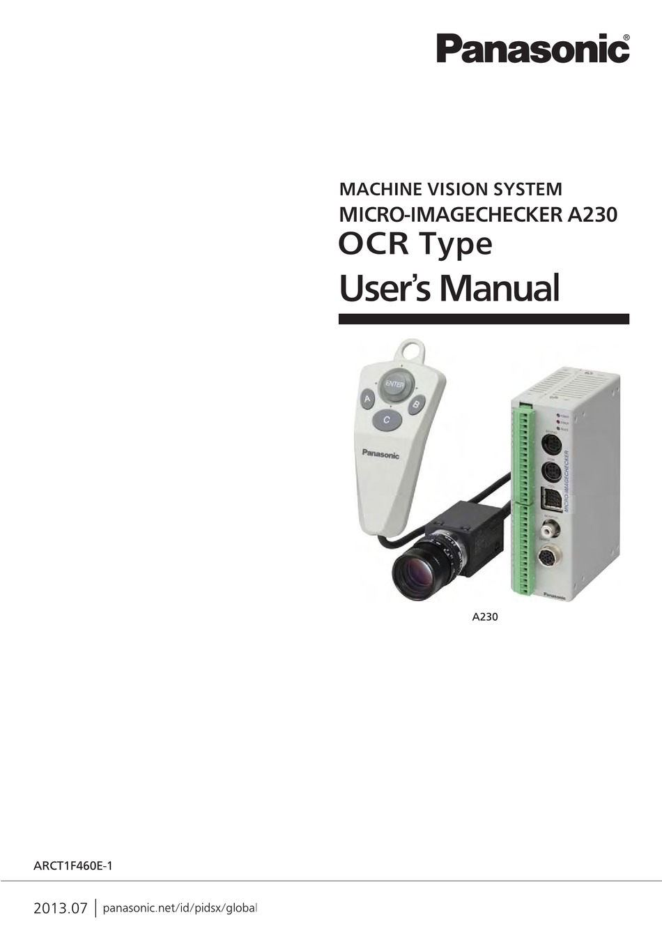 PANASONIC A230 USER MANUAL Pdf Download | ManualsLib