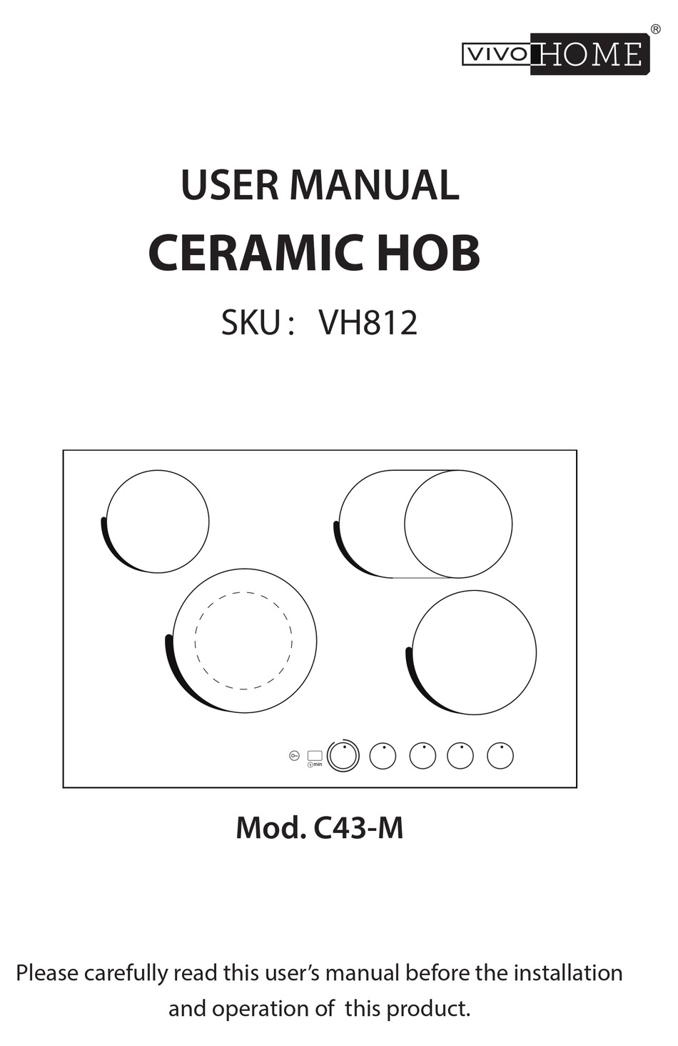 VIVOHOME C43M USER MANUAL Pdf Download ManualsLib