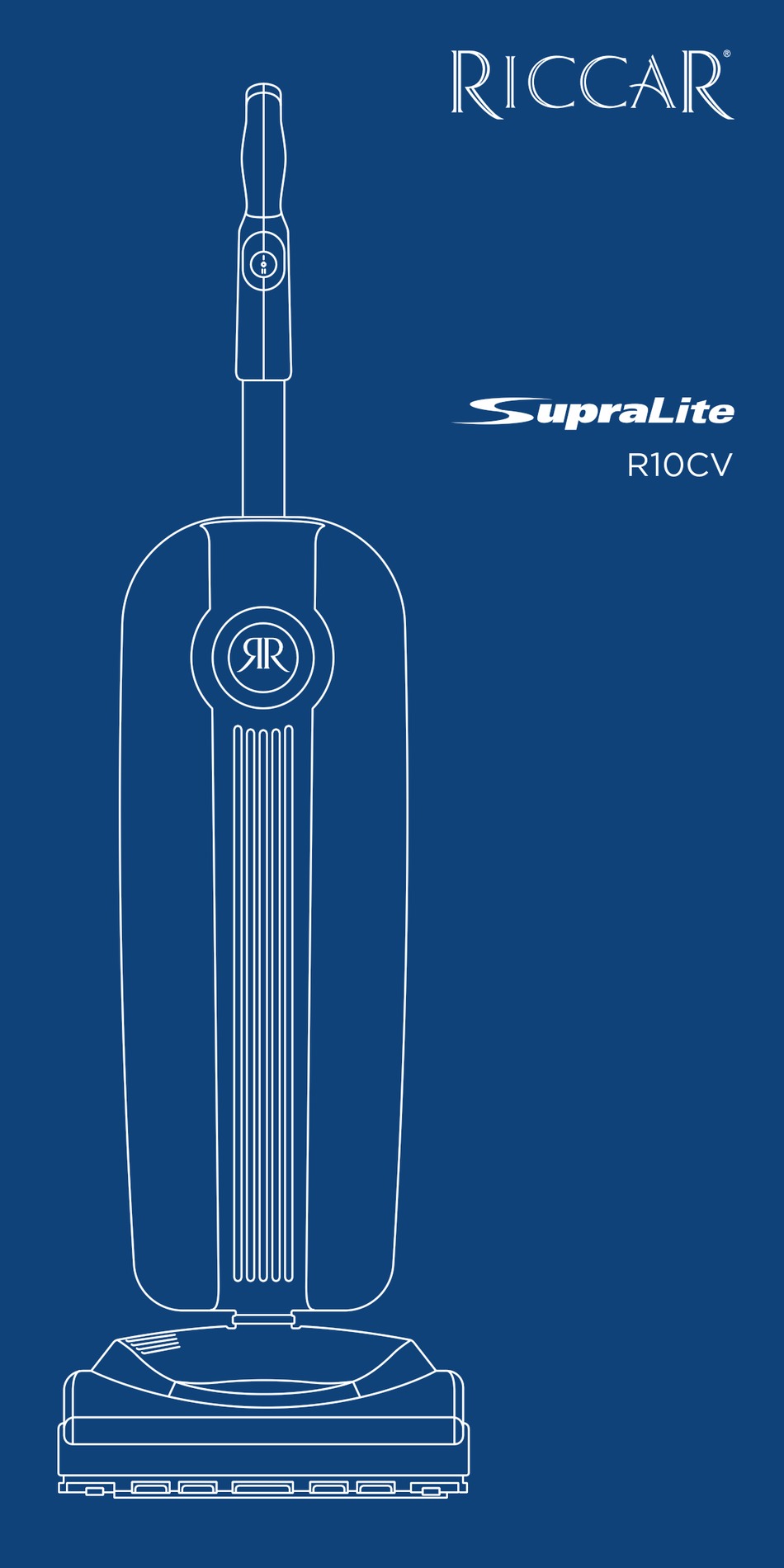 RICCAR SUPRALITE R10CV MANUAL Pdf Download ManualsLib