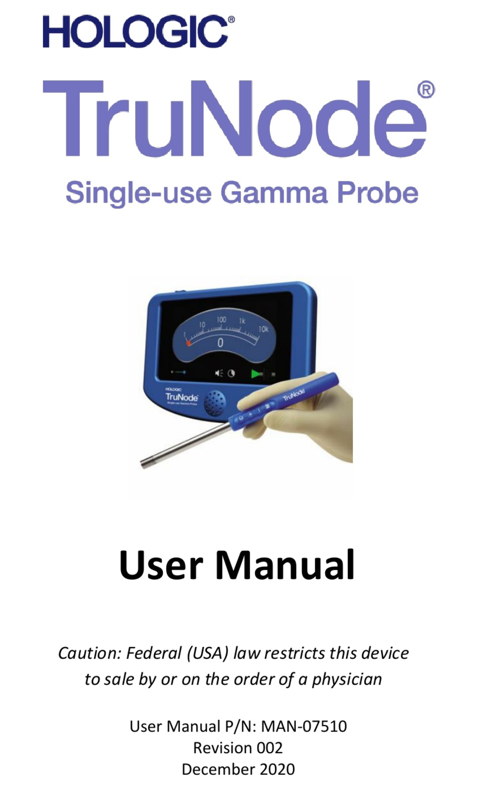 HOLOGIC TRUNODE S10 USER MANUAL Pdf Download ManualsLib