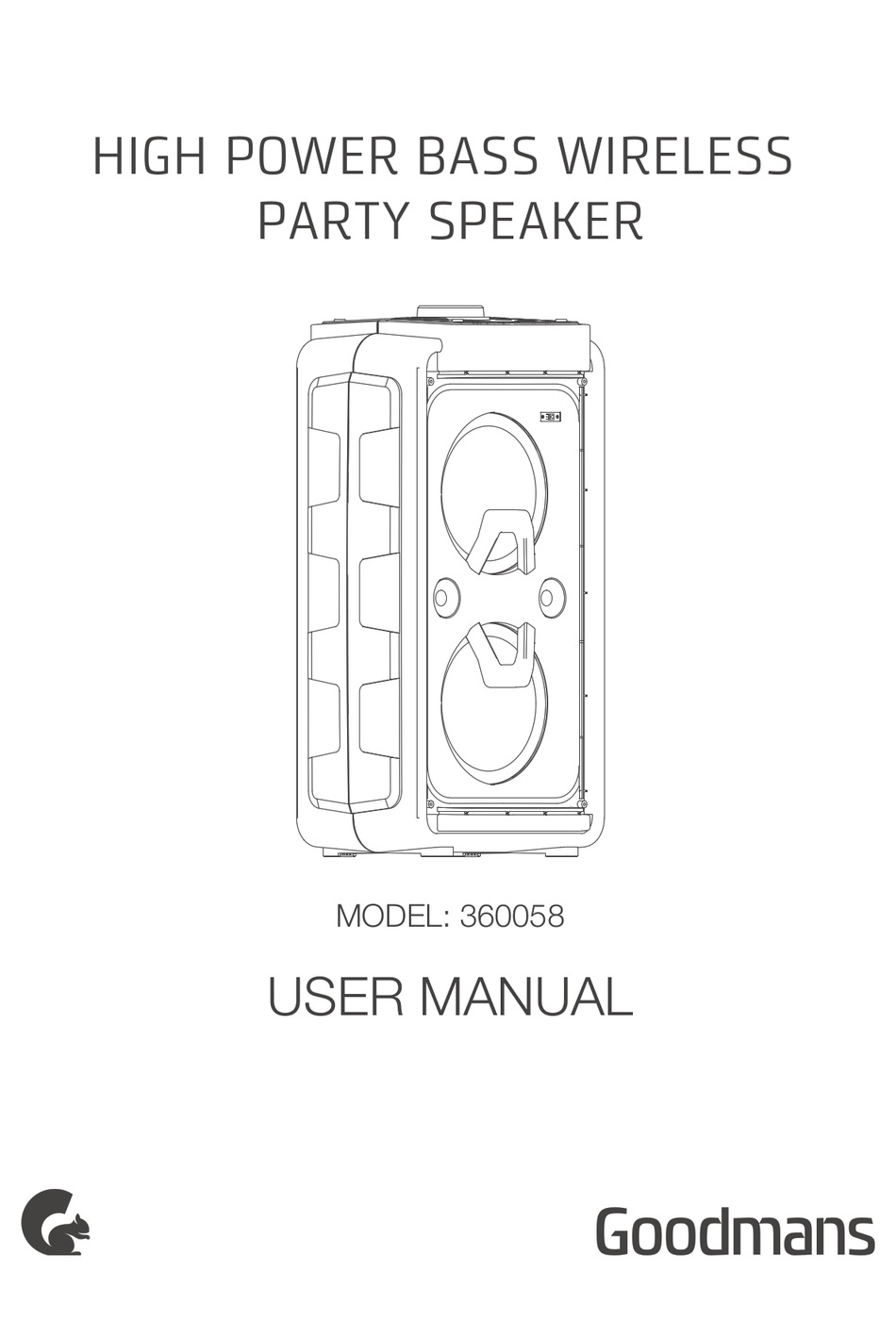 GOODMANS 360058 USER MANUAL Pdf Download ManualsLib