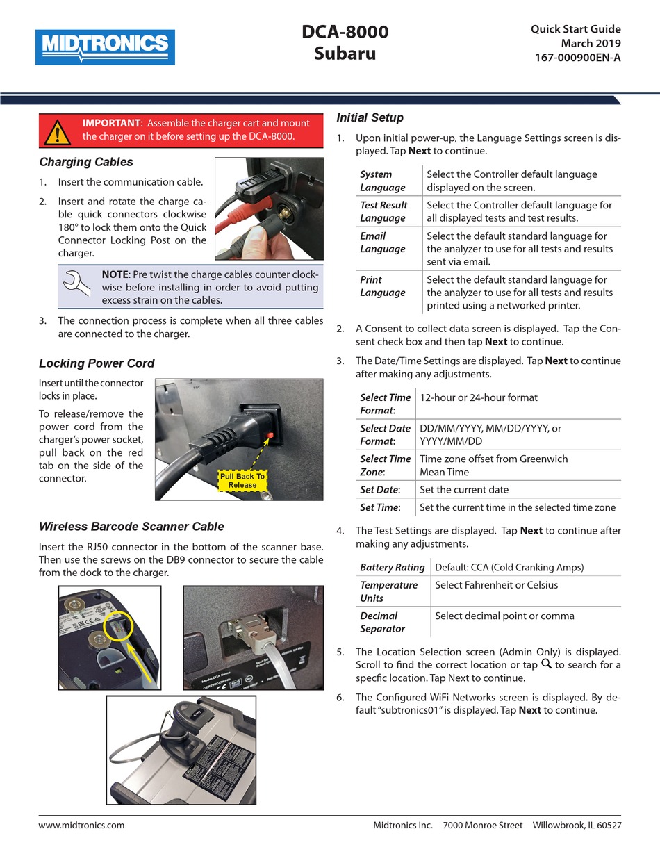 Reliable DCA Test Vce