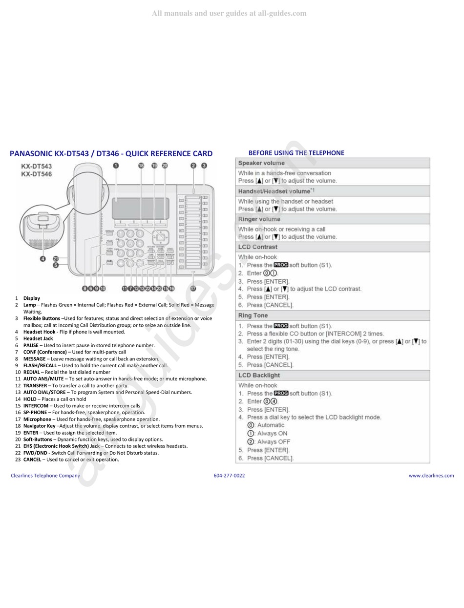 panasonic-kx-dt543-quick-reference-card-pdf-download-manualslib