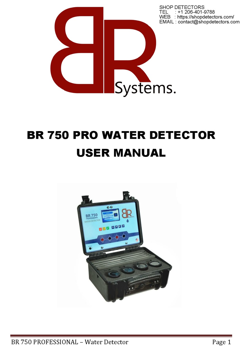 BR 750 USER MANUAL Pdf Download ManualsLib