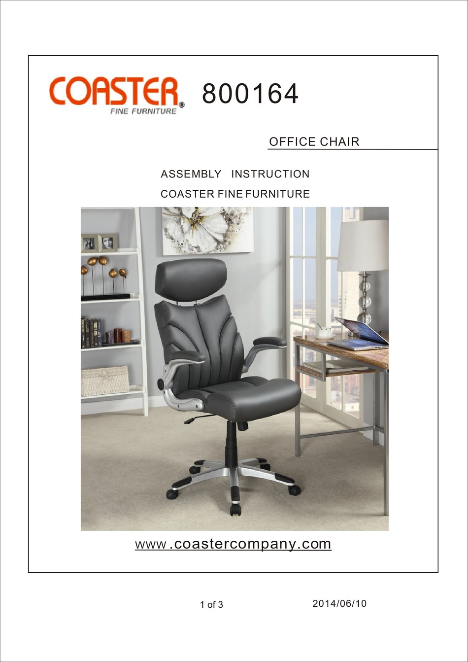 COASTER 800164 ASSEMBLY INSTRUCTION Pdf Download ManualsLib