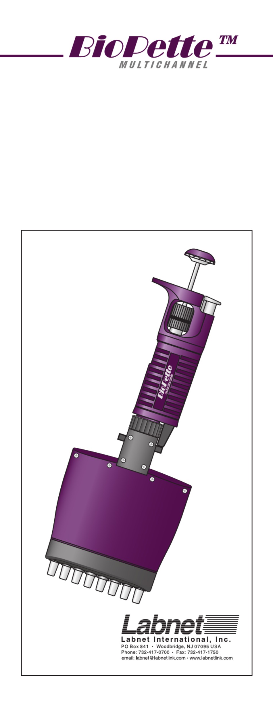 BIOPETTE MULTICHANNEL QUICK MANUAL Pdf Download ManualsLib
