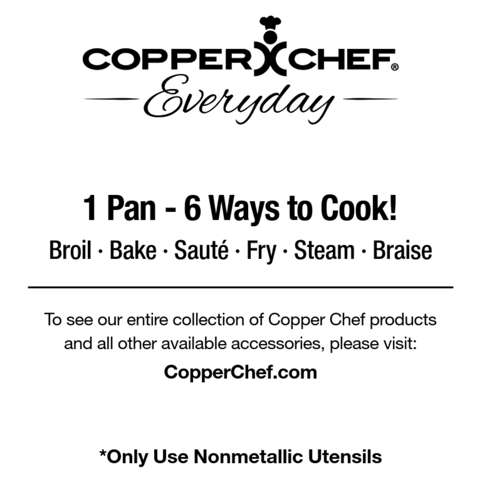 COPPER CHEF EVERYDAY PAN MANUAL Pdf Download ManualsLib