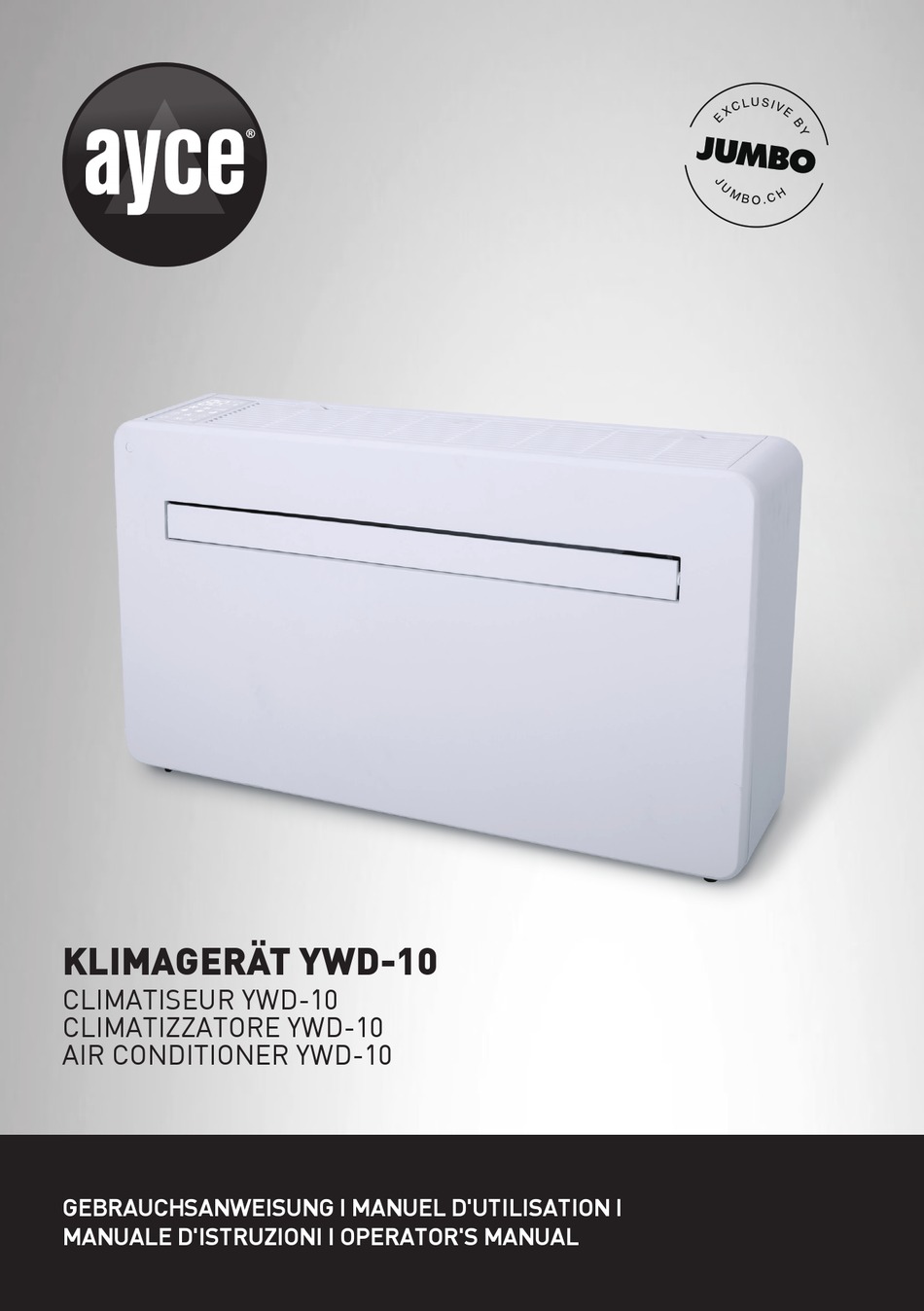 AYCE YWD10 OPERATOR'S MANUAL Pdf Download ManualsLib