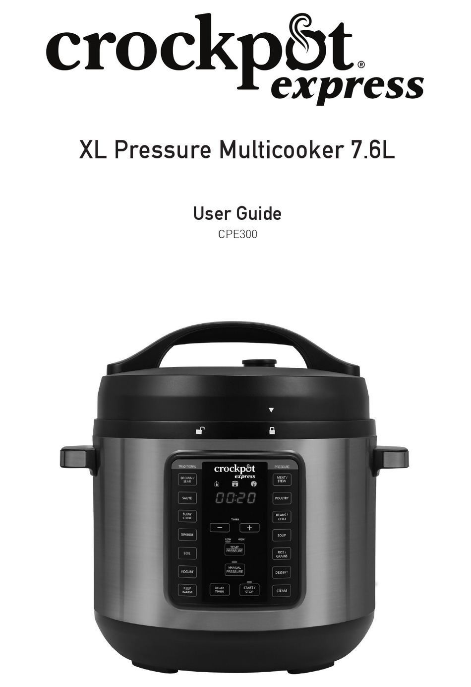 CROCKPOT CPE300 USER MANUAL Pdf Download | ManualsLib