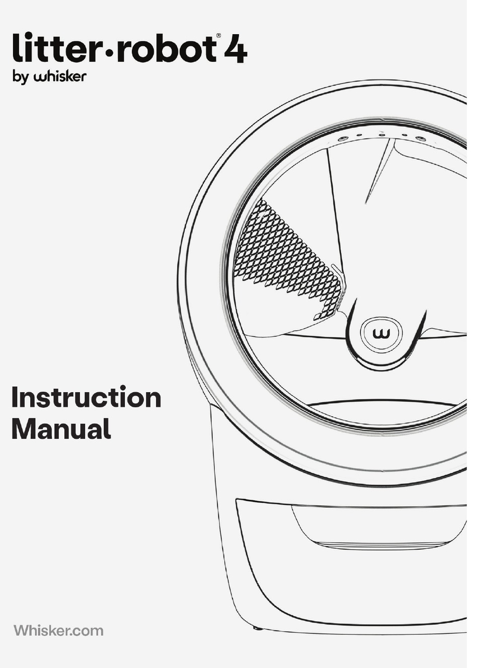 WHISKER LITTERROBOT 4 INSTRUCTION MANUAL Pdf Download ManualsLib