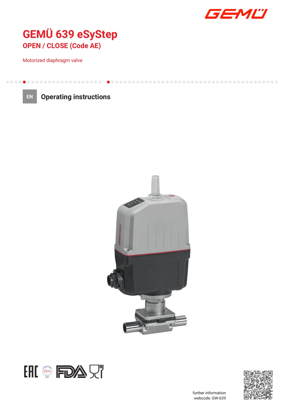 GEM ESYSTEP 639 AE SERIES OPERATING INSTRUCTIONS MANUAL Pdf Download