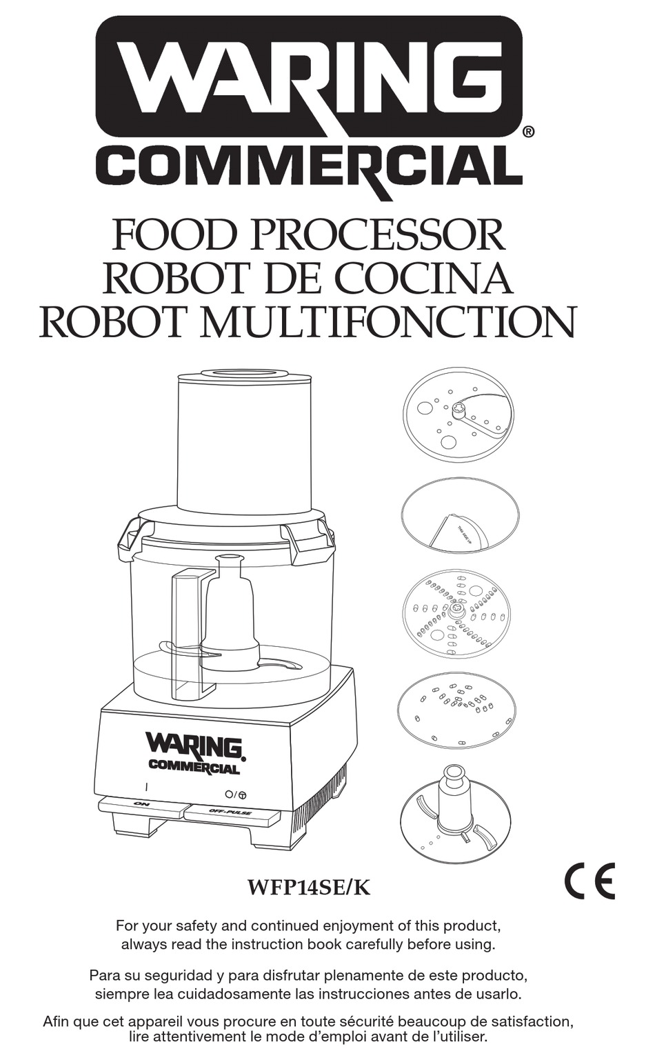 WARING WFP14SK MANUAL Pdf Download ManualsLib