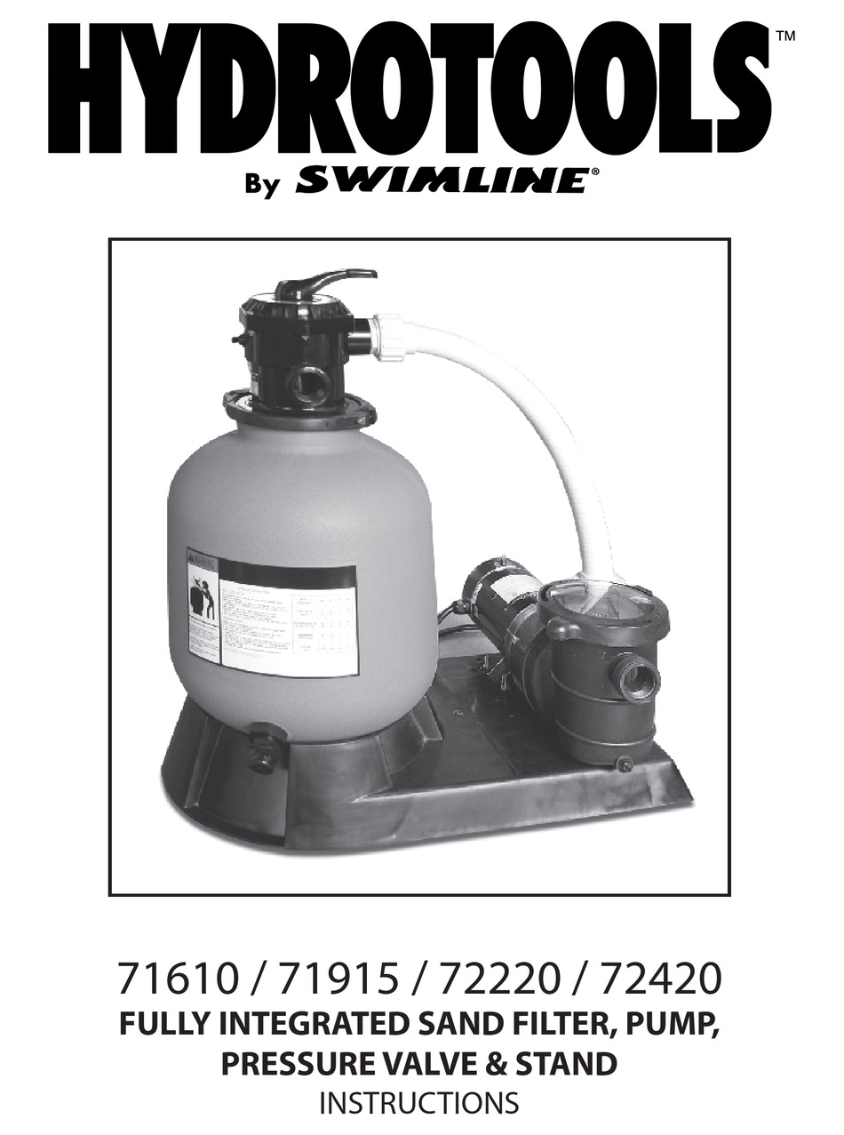 SWIMLINE HYDROTOOLS 71610 INSTRUCTIONS MANUAL Pdf Download ManualsLib