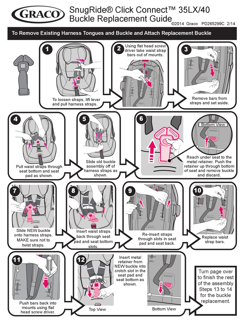 GRADO SNUGRIDE CLICK CONNECT 35LX REPLACEMENT